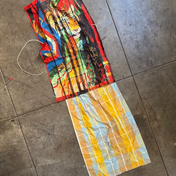 Vivienne Westwood 7,105$ !!! 2022 Andreas Kronthaler Silk Bus Stop Dress - Picture 6 of 16